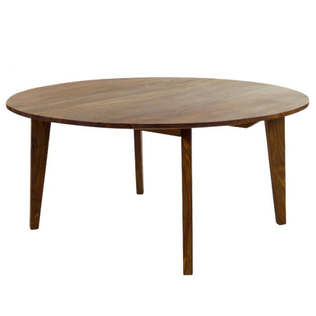 Sheesham Round Coffee Table – Stylish and Versatile
