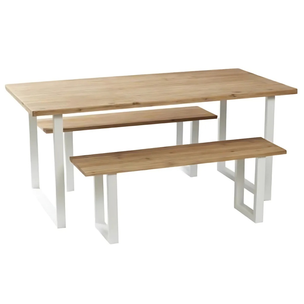 Austin communal table and bench seats
