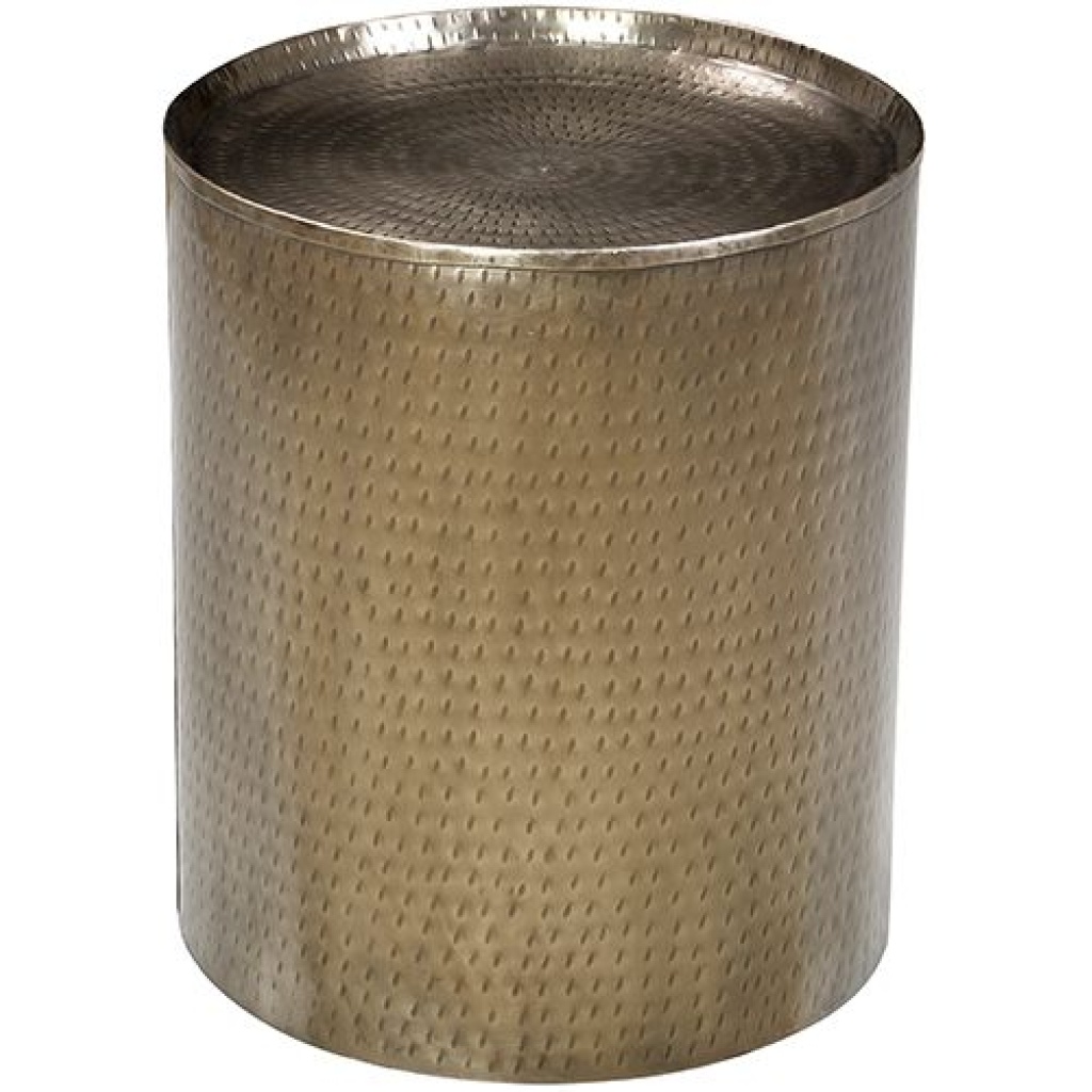 HARP BRASS SIDE TABLE