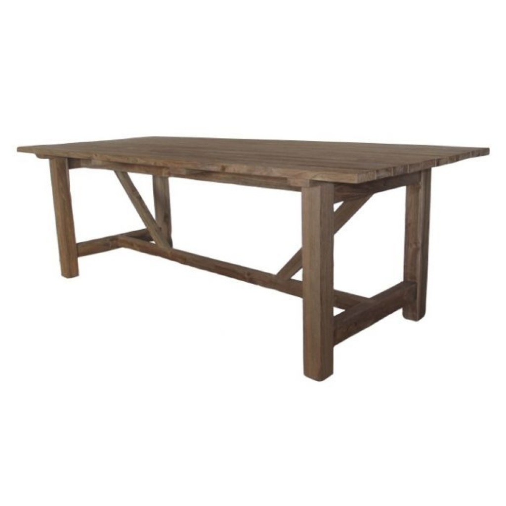 Kerinci Rect Dining Table – Sleek and Modern Design
