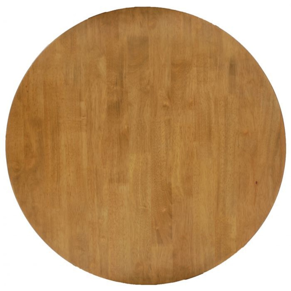 ROUND LIGHT OAK WOOD TABLE TOP