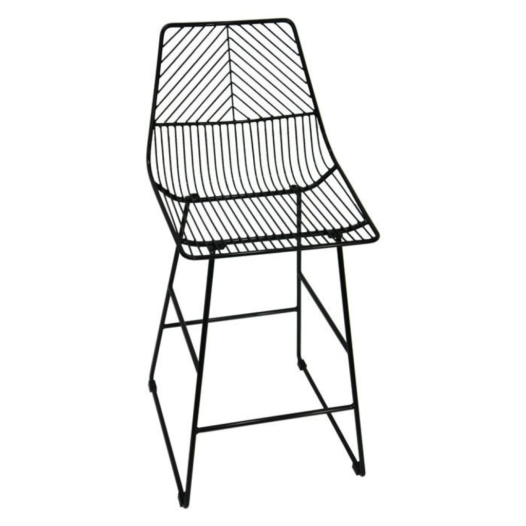 Linea Wire Stool – Industrial and Trendy Seating
