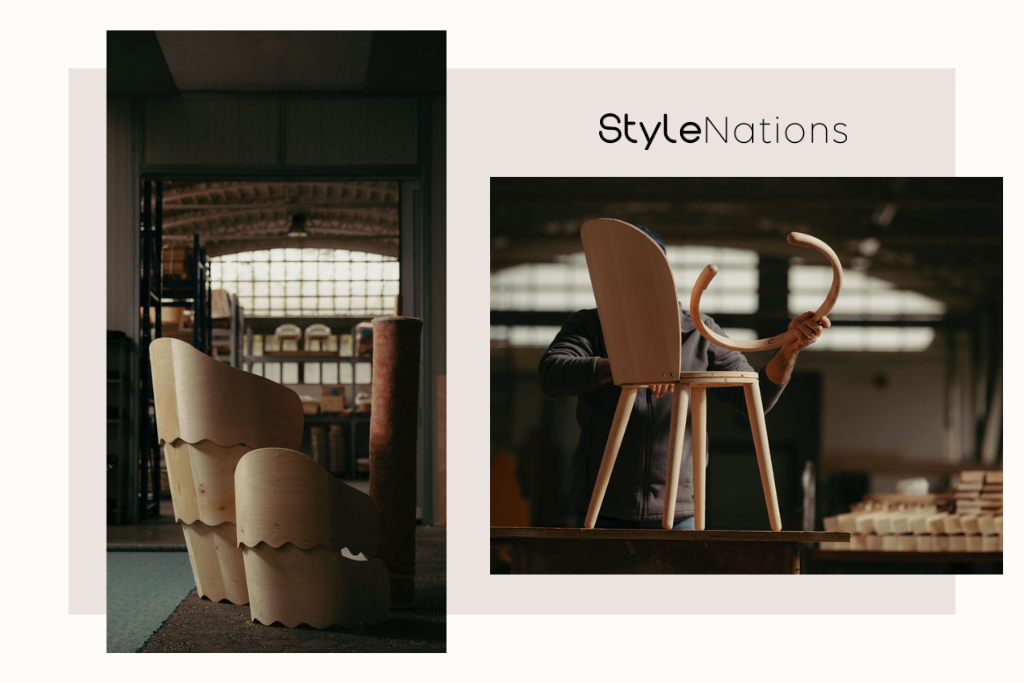 StyleNations Branded Stool Image - We need an image that is post processed that includes our logo in it. Maybe the Gigi item 