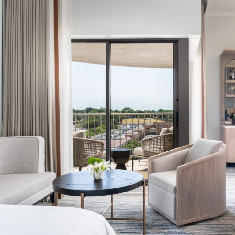 Hotel Room Living Space
