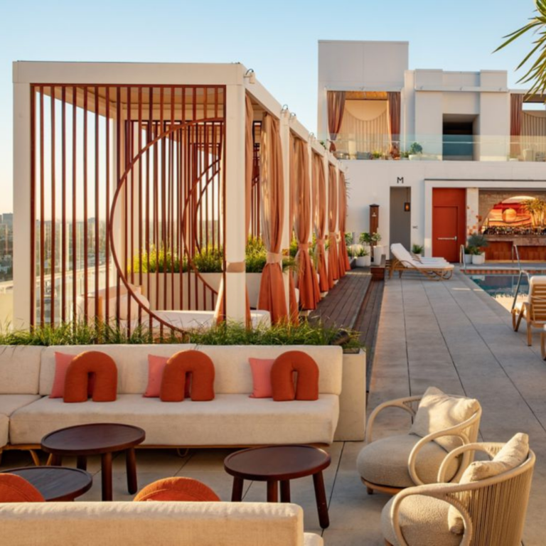 Outdoor Poolside Interior
