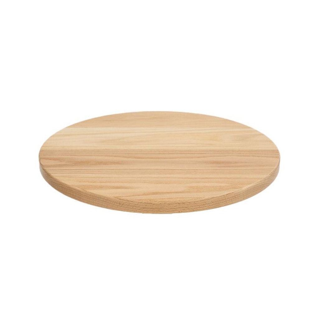 ROUND OAK WOOD TABLE TOP