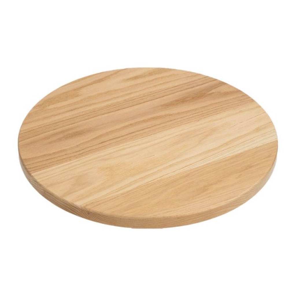 ROUND OAK WOOD TABLE TOP