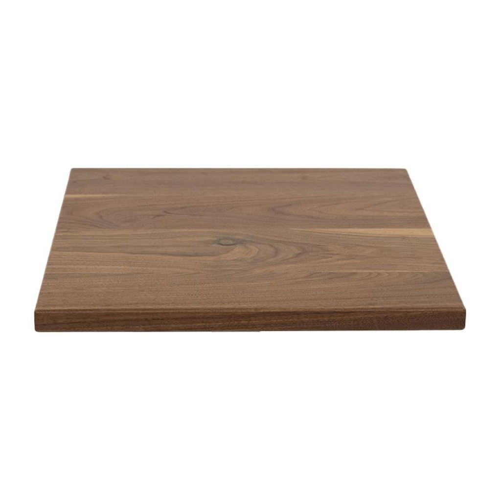 SQUARE WALNUT WOOD TABLE TOP
