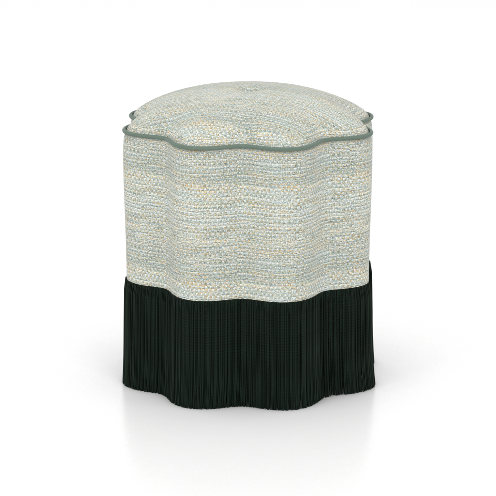 Flower Ottoman With Fring Rev2-Angled
