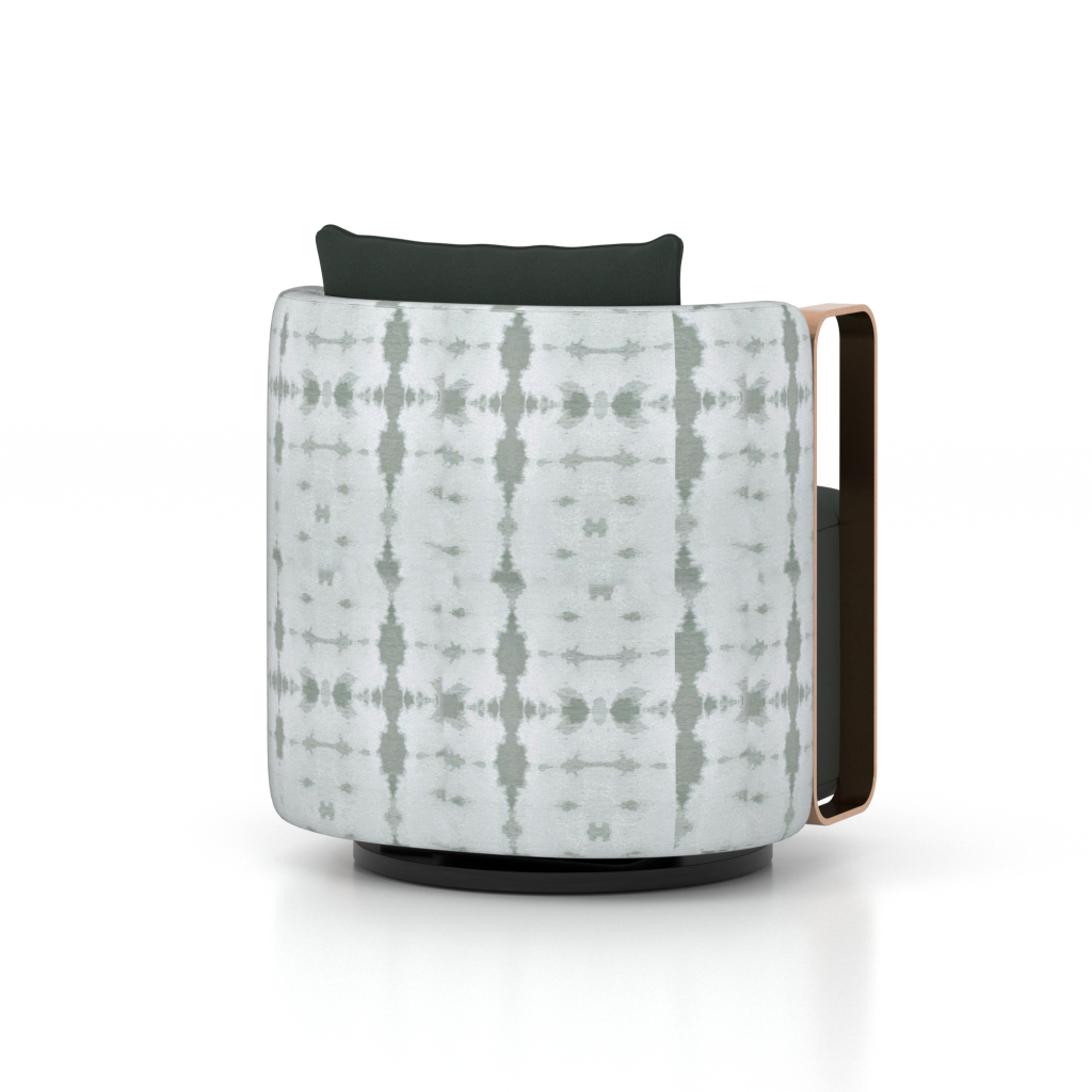 Swivel Base Lounge Chair Rev2-Back