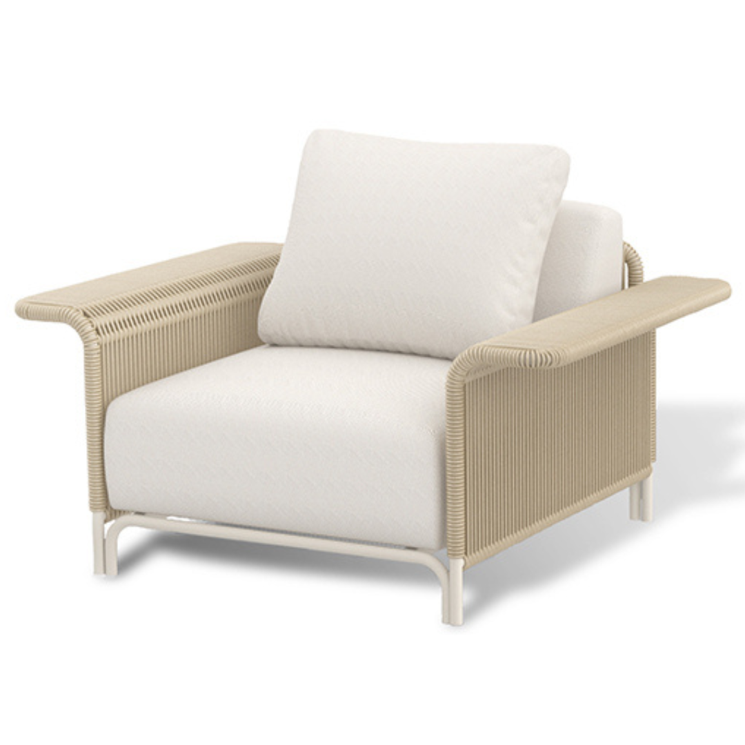 MAUI LOUNGE CHAIR WHITE